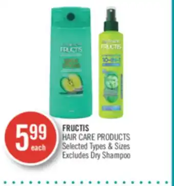 Shoppers Drug Mart Fructis hair care products offer