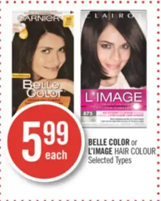 Shoppers Drug Mart Garnier belle color or l'image hair colour offer