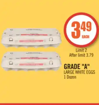 Shoppers Drug Mart Grade a large white eggs offer