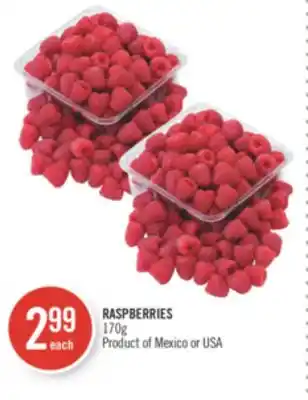 Shoppers Drug Mart Raspberries offer