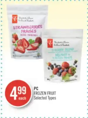 Shoppers Drug Mart Pc frozen fruit offer