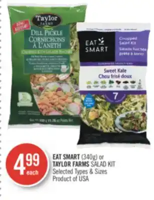 Shoppers Drug Mart Eat smart (340g) or taylor farms salad kit offer