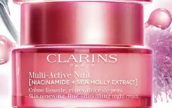 Shoppers Drug Mart Clarins multi-active night cream offer