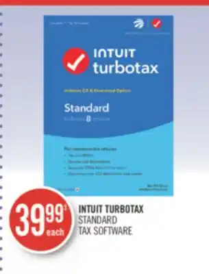 Shoppers Drug Mart Intuit turbotax standard tax software offer