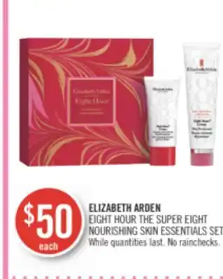 Shoppers Drug Mart Elizabeth arden eight hour the super eight nourishing skin essentials set offer