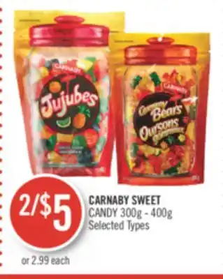 Shoppers Drug Mart Carnaby sweet candy offer