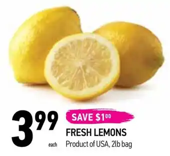 Coppa's Fresh Market Fresh lemons offer