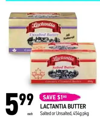Coppa's Fresh Market Lactantia butter offer