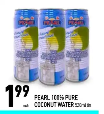 Coppa's Fresh Market Pearl 100% pure coconut water offer