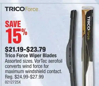 PartSource Trico force wiper blades offer