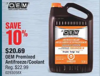 PartSource Oem premixed antifreeze offer