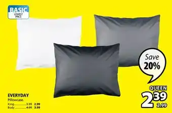 JYSK Everyday pillowcase offer