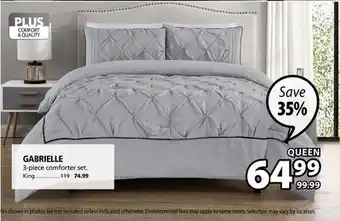 JYSK Gabrielle 3-piece comforter set offer