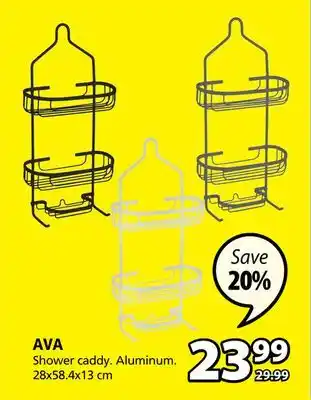 JYSK Ava shower caddy offer