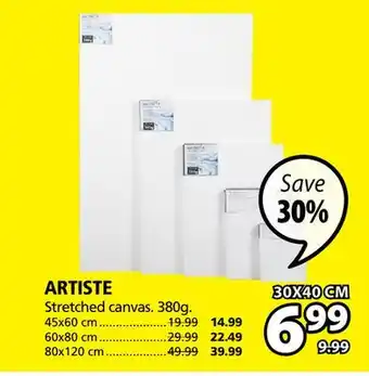 JYSK Artiste stretched canvas offer
