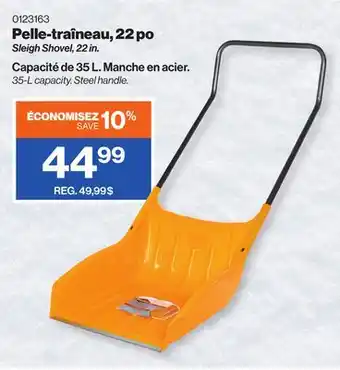 Patrick Morin Sleigh shovel, 22 in offer