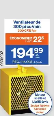 Patrick Morin Portable space heater offer