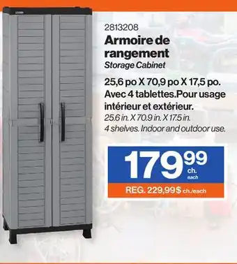 Patrick Morin Storage cabinet offer