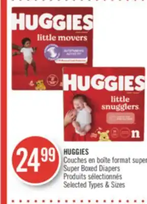 Pharmaprix Huggies super boxed diapers offer