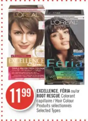 Pharmaprix Excellence, féria or root rescue colorant hair colour offer