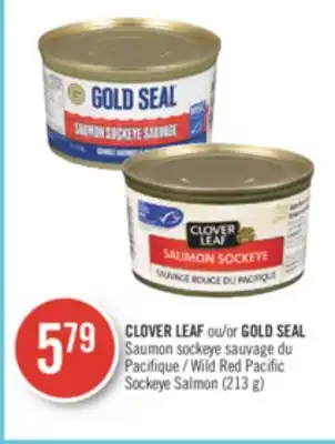 Pharmaprix Clover leaf or gold seal wild red pacific sockeye salmon offer