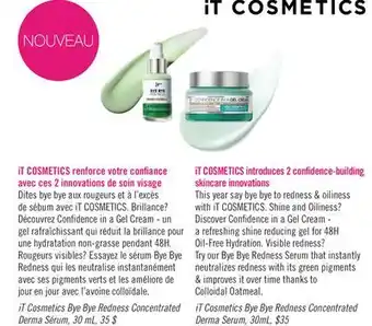 Pharmaprix It cosmetics bye bye redness concentrated derma serum offer