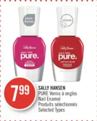 Pharmaprix Sally hansen pure nail enamel offer