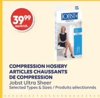 Wellwise by Shoppers Compression hosiery articles chaussants de compression jobst ultra sheer offer
