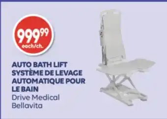 Wellwise by Shoppers Système de levage automatique pour le bain drive medical offer