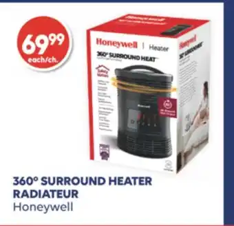 Wellwise by Shoppers 360° surround heater radiateur honeywell offer