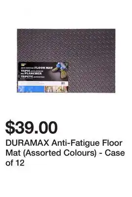 Dollarama Duramax anti-fatigue floor mat (assorted colours) - case of 12 offer