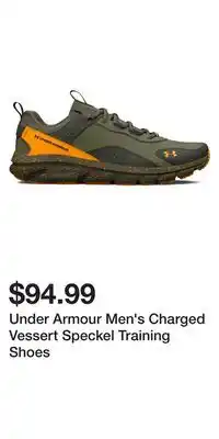 Sport Chek Under armour men's charged vessert speckel training shoes offer