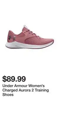 Sport Chek Under armour women's charged aurora 2 training shoes offer