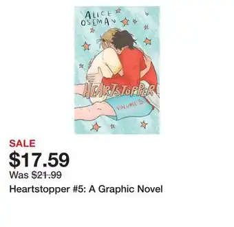 Chapters Indigo Heartstopper #5: a graphic novel offer