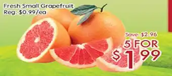 Fresh small grape fruit