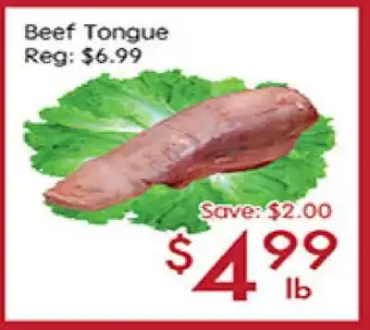 Sunny Food Mart Beef tongue offer