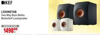 2001 Audio Video Kef two-way bass reflex bookshelf loudspeaker offer
