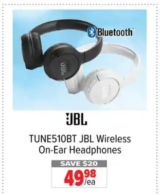 2001 Audio Video Jbl wireless on-ear headphones offer
