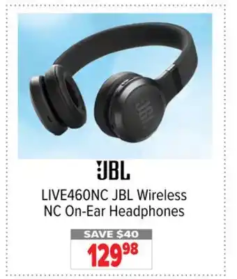 2001 Audio Video Jbl wireless nc on-ear headphones offer