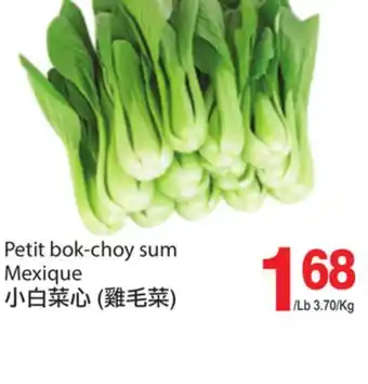 T&T Supermarket Petit bok-choy sum offer