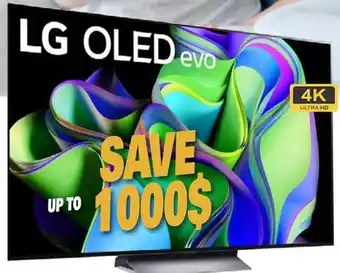 Centre Hi-Fi Lg oled evo c3 4k smart tv 2023, 65 offer