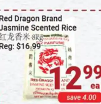 Oceans Fresh Food Market Red dragon brand jasmine scented rice offer