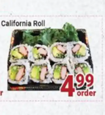 Oceans Fresh Food Market California roll offer