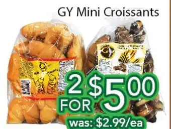 Ample Food Market Gy mini croissants offer