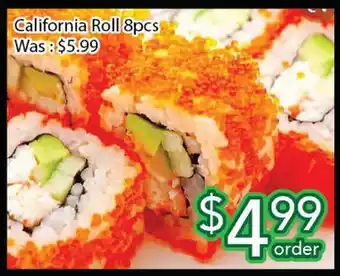 Ample Food Market California roll offer