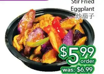 Ample Food Market Stir fried eggplant offer