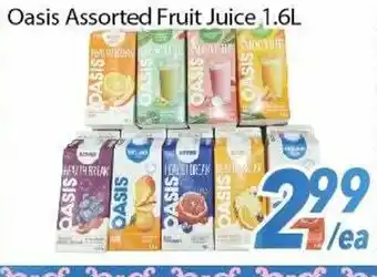 Bestco Food Mart Oasis assorted fruit juice offer