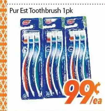 Pur est toothbrush 1pk