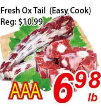 Seasons Foodmart Fresh ox tail (easy cook) offer