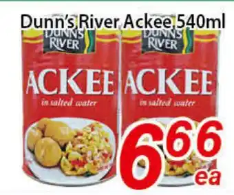 Seasons Foodmart Dunn's river ackee offer